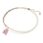 Colgante-Teddy-Oso-Rosa-Baño-tono-oro-rosa