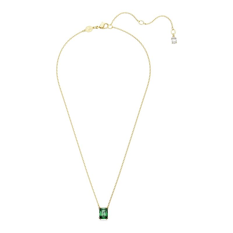 Colgante-Matrix-Talla-rectangular-Verde-Baño-tono-oro