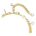 Pulsera-y-tobillera-Dextera-Tallas-mixtas-Blancas-Baño-tono-oro