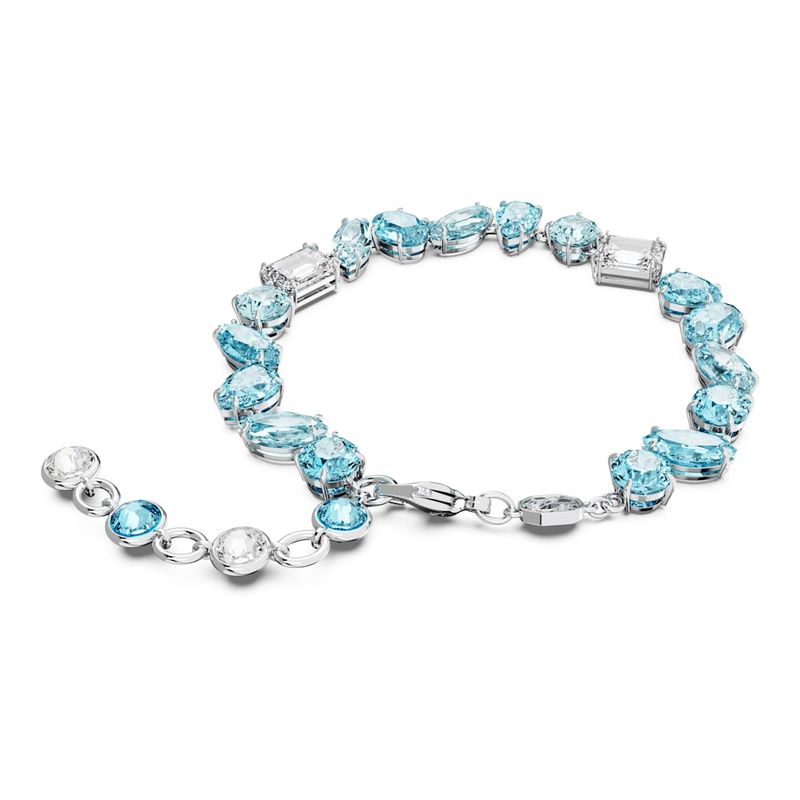 Pulsera-Gema-Tallas-mixtas-Azul-Baño-de-rodio