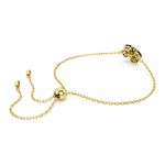 Pulsera-Idyllia-Tallas-mixtas-Trebol-Verde-Baño-tono-oro