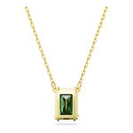 Colgante-Matrix-Talla-rectangular-Verde-Baño-tono-oro
