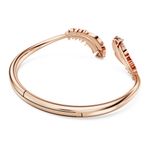 Brazalete-Nice-Pluma-Blanco-Baño-tono-oro-rosa