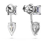 Pendientes-ear-jacket-Mesmera-Tallas-mixtas-Desmontable-Azules-Baño-de-rodio