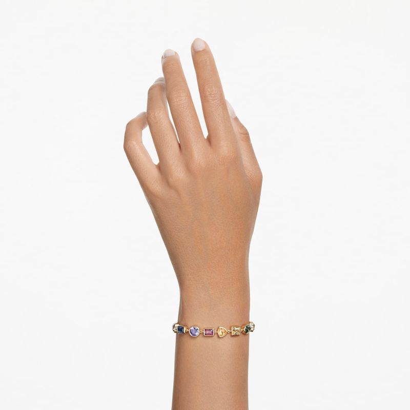 Pulsera-Stilla-Tallas-mixtas-Multicolor-Baño-tono-oro