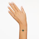 Pulsera-Idyllia-Tallas-mixtas-Trebol-Verde-Baño-tono-oro