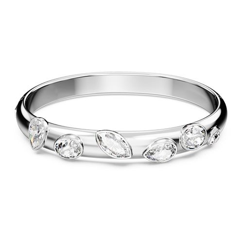 Brazalete Dextera, Tallas mixtas, Blanco, Baño de rodio