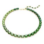Collar-Millenia-Talla-octogonal-Degradado-de-color-Verde-Baño-tono-oro