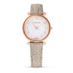 Reloj-Crystalline-Wonder-Fabricado-en-Suiza-Correa-de-piel-Beige-Acabado-tono-oro-rosa