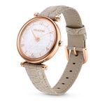 Reloj-Crystalline-Wonder-Fabricado-en-Suiza-Correa-de-piel-Beige-Acabado-tono-oro-rosa