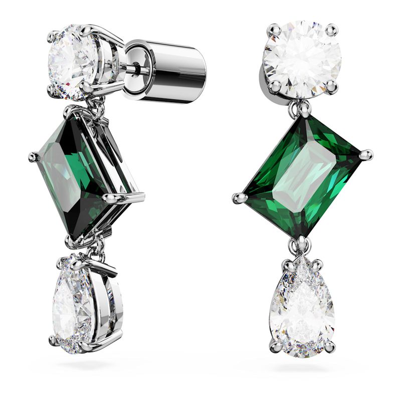 Pendientes-Mesmera-Tallas-mixtas-Verdes-Baño-de-rodio