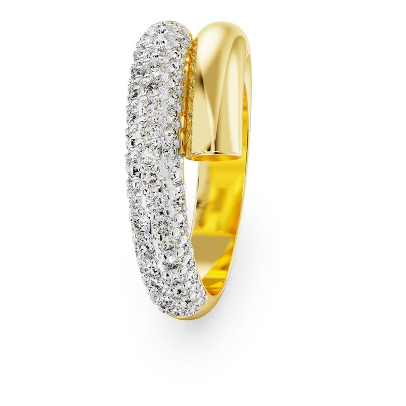 Anillo-de-coctel-Dextera-Blanco-Baño-tono-oro