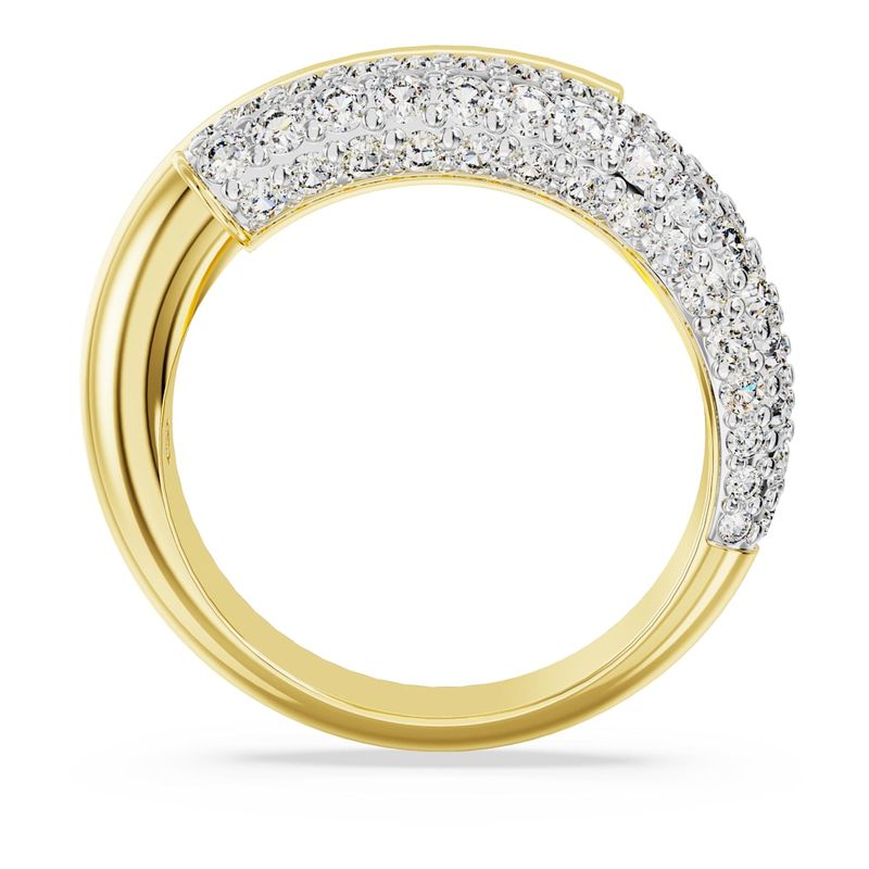 Anillo-de-coctel-Dextera-Blanco-Baño-tono-oro