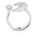 Anillo-abierto-Luna-Luna-Blanco-Baño-de-rodio