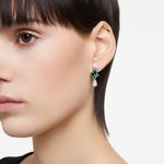 Pendientes-Mesmera-Tallas-mixtas-Verdes-Baño-de-rodio