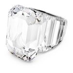 Anillo-de-coctel-Lucent-Talla-octogonal-Blanco
