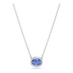 Collar-Constella-Talla-ovalada-Azul-Recubrimiento-en-rodio