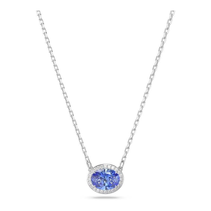 Collar-Constella-Talla-ovalada-Azul-Recubrimiento-en-rodio