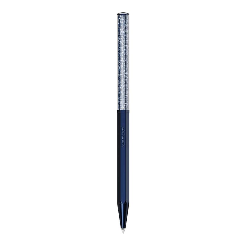 Boligrafo-Crystalline-Forma-octagonal-Azul-Revestido-emzul