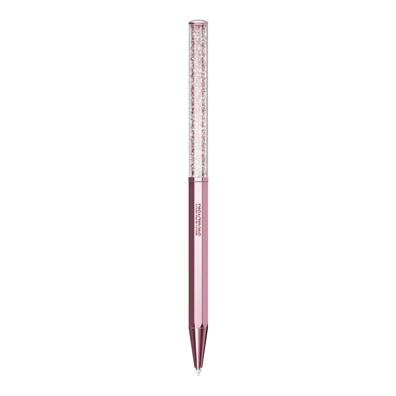 Boligrafo-Crystalline-Forma-octagonal-Rosa-Lacado-rosa