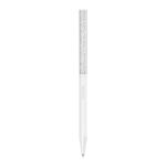 Boligrafo-Crystalline-Forma-octagonal-Blanco-Lacado-blanco