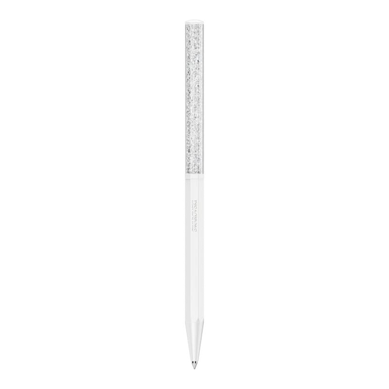 Boligrafo-Crystalline-Forma-octagonal-Blanco-Lacado-blanco