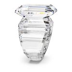Anillo-de-coctel-Lucent-Talla-octogonal-Blanco