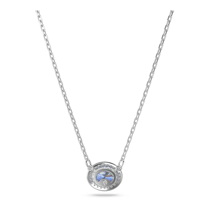 Collar-Constella-Talla-ovalada-Azul-Recubrimiento-en-rodio