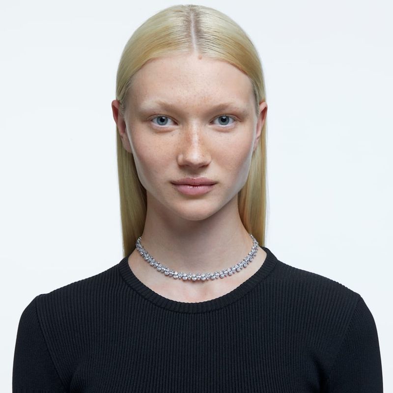 Collar-Matrix-Talla-pera-Blanco-Recubrimiento-en-rodio