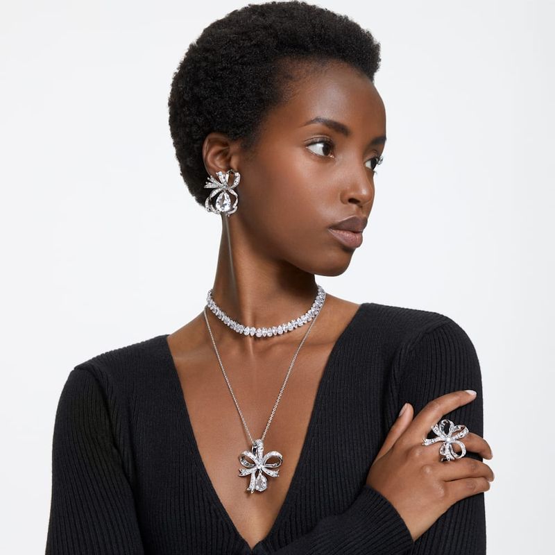 Collar-Matrix-Talla-pera-Blanco-Recubrimiento-en-rodio
