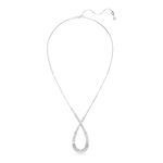 Colgante-Hyperbola-Tallas-mixtas-Simbolo-del-infinito-Blanco-Recubrimiento-en-rodio