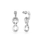 Pendientes-Hyperbola-Simbolo-del-infinito-Blancos-Recubrimiento-en-rodio