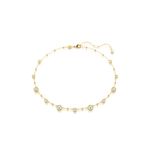 Collar-Imber-Talla-redonda-Diseño-distribuido-Blanco-Baño-tono-oro