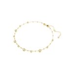 Collar-Imber-Talla-redonda-Diseño-distribuido-Blanco-Baño-tono-oro