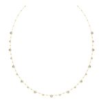 Collar-Imber-Talla-redonda-Blanco-Baño-tono-oro
