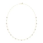 Collar-Imber-Talla-redonda-Blanco-Baño-tono-oro