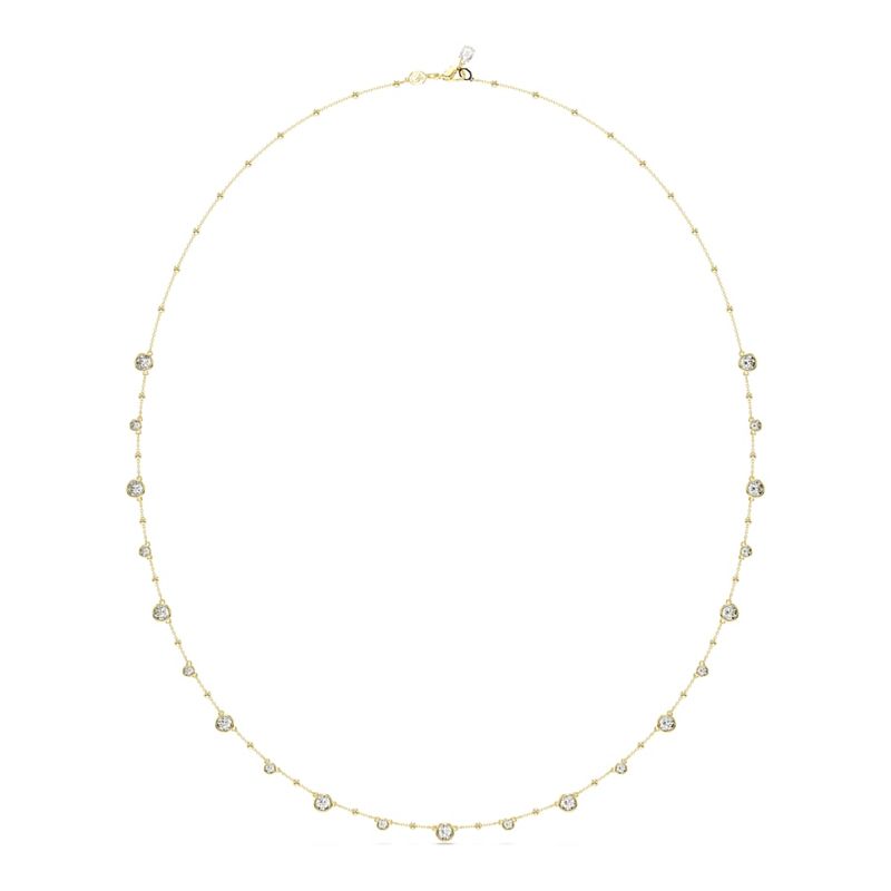 Collar-Imber-Talla-redonda-Blanco-Baño-tono-oro