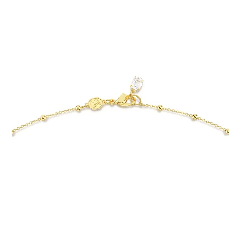 Collar-Imber-Talla-redonda-Blanco-Baño-tono-oro