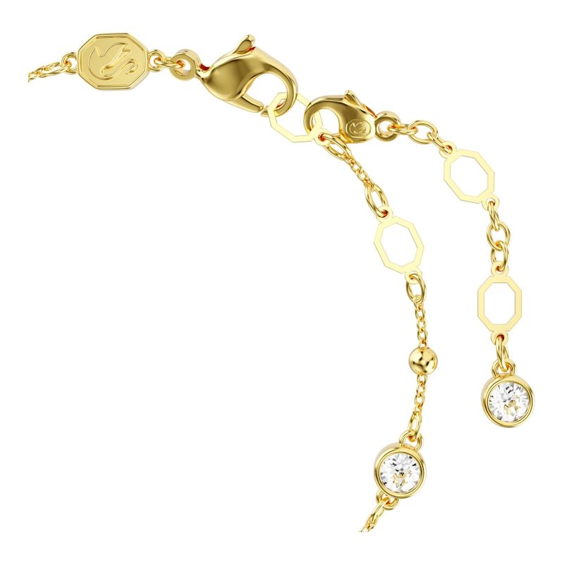 Pulsera-Imber-Talla-redonda-Blanca-Recubrimiento-tono-oro