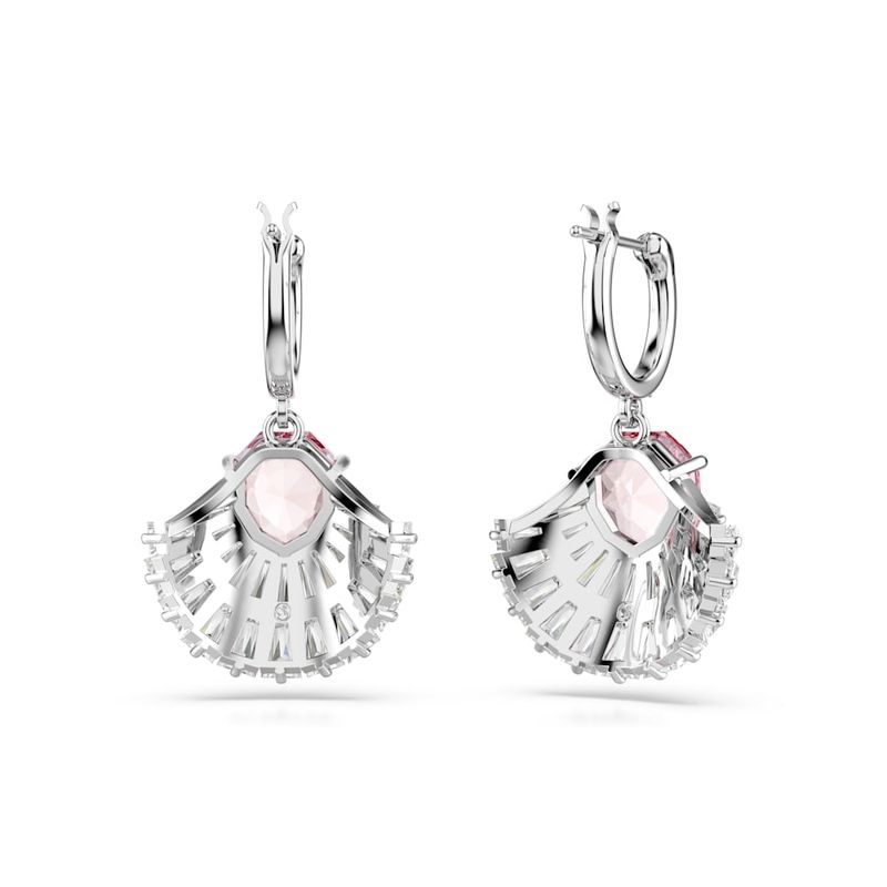 Pendientes-Idyllia-Caracola-Rosas-Recubrimiento-en-rodio