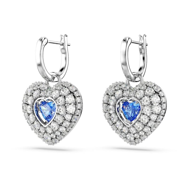 Pendientes-Hyperbola-Corazon-Azules-Recubrimiento-en-rodio