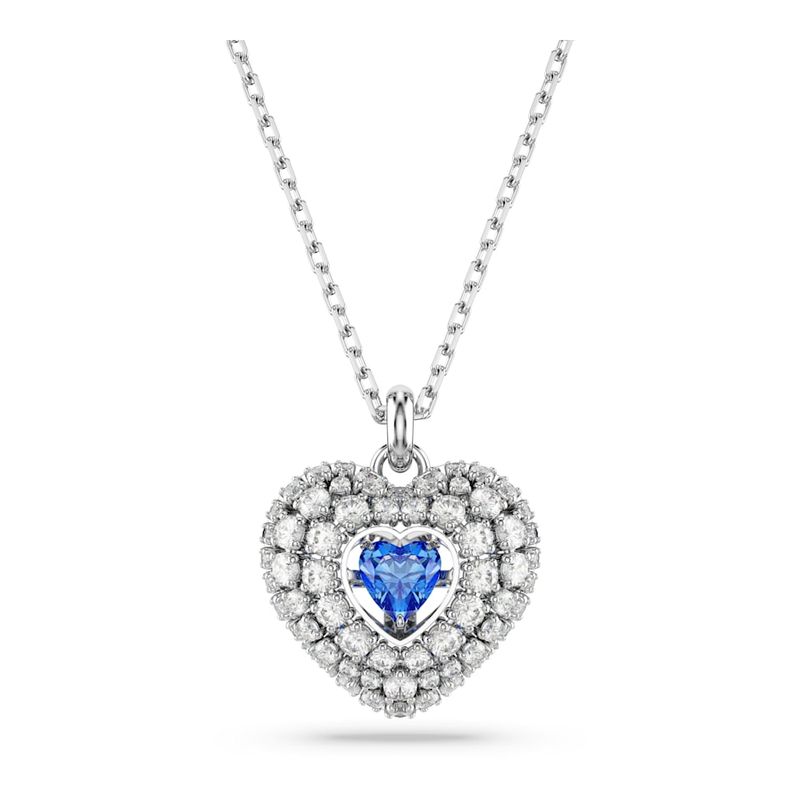 Colgante-Hyperbola-Corazon-Azul-Recubrimiento-en-rodio