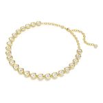 Collar-Imber-Talla-redonda-Blanco-Baño-tono-oro