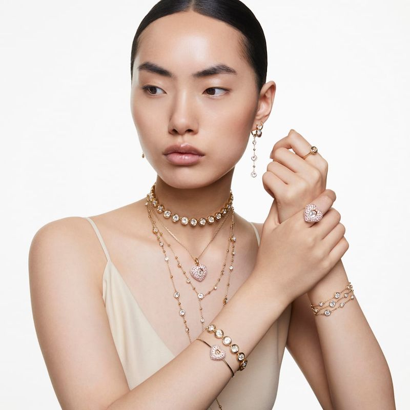 Pulsera-Imber-Talla-redonda-Blanca-Baño-tono-oro