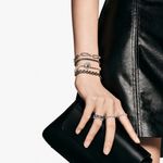 Pulsera-Imber-Tennis-Talla-redonda-Negra-Recubrimiento-en-rutenio