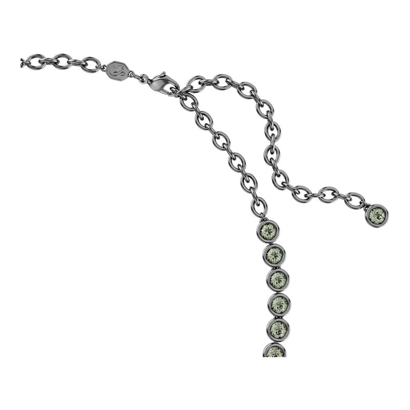 Collar-Imber-Tennis-Talla-redonda-Gris-Recubrimiento-en-rutenio