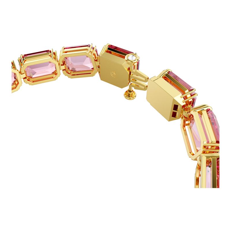 Pulsera-Millenia-Talla-octogonal-Rosa-Recubrimiento-tono-oro