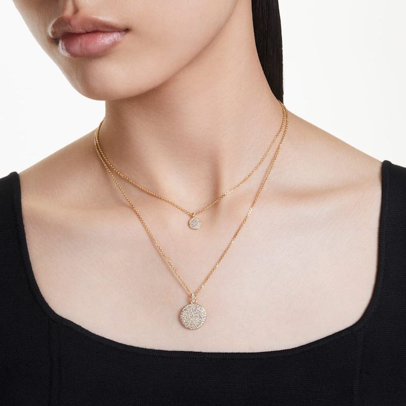 Colgante-en-capas-Meteora-Blanco-Recubrimiento-tono-oro