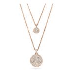 Colgante-en-capas-Meteora-Blanco-Recubrimiento-tono-oro-rosa