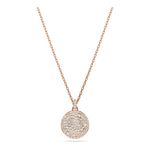 Colgante-en-capas-Meteora-Blanco-Recubrimiento-tono-oro-rosa